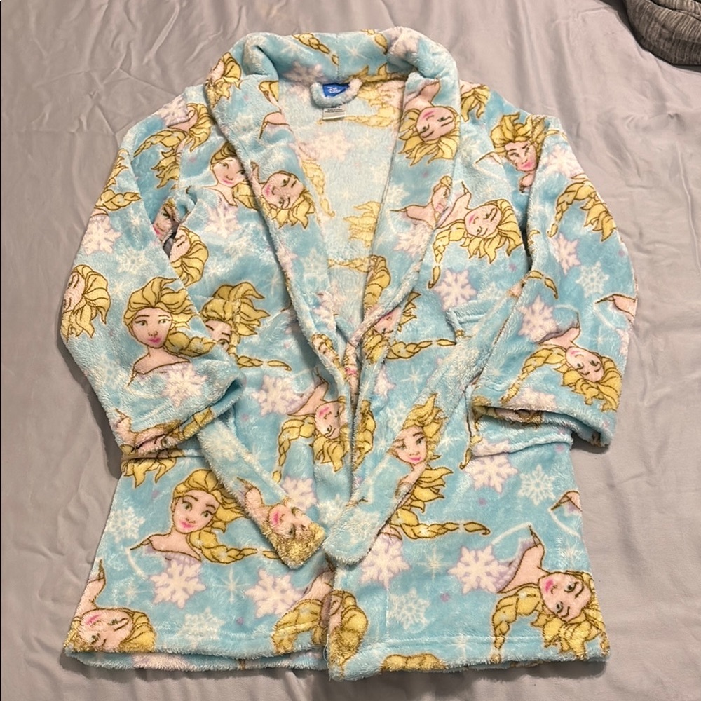 Disney’s Frozen Blue and Yellow Robe